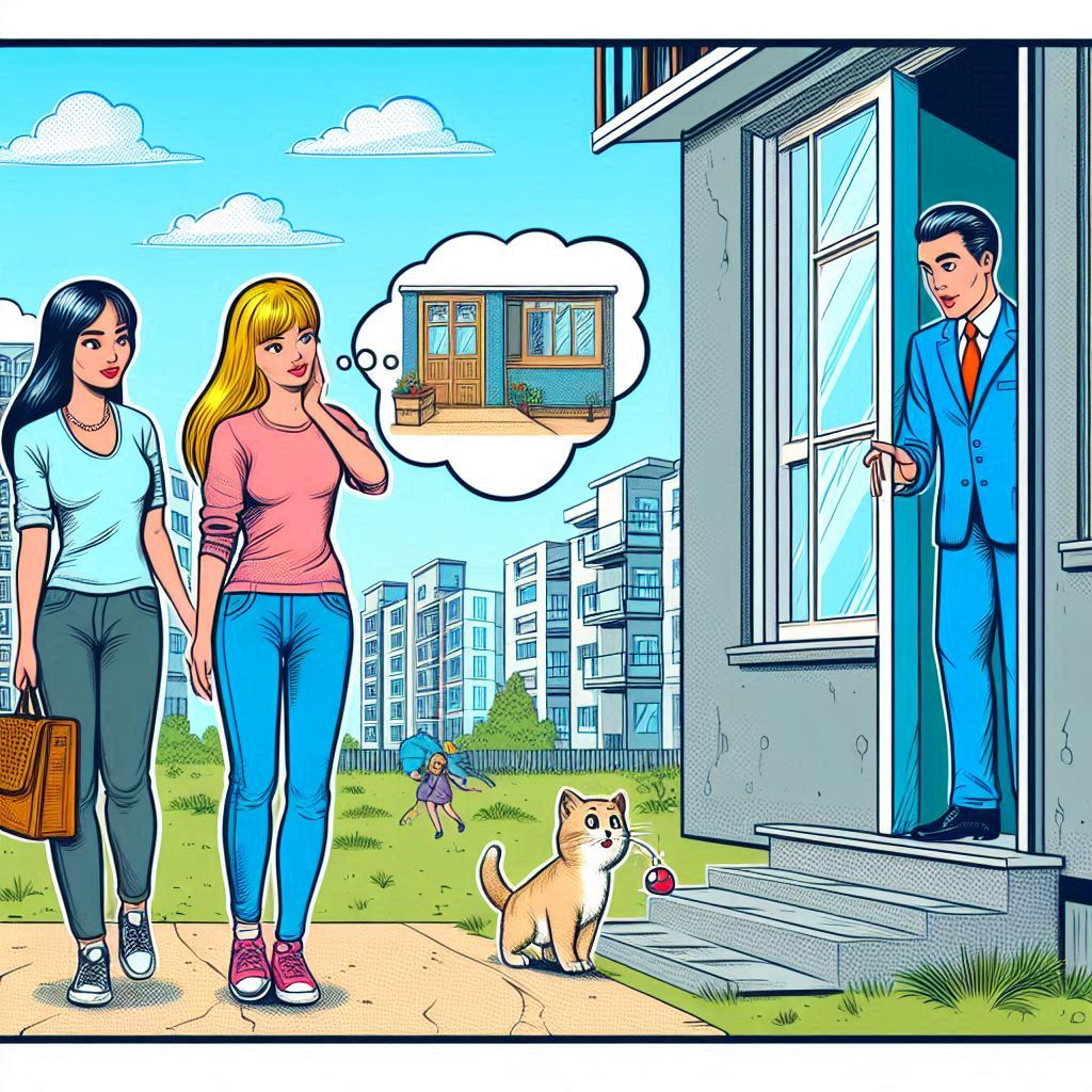 Filles en recherche de logement